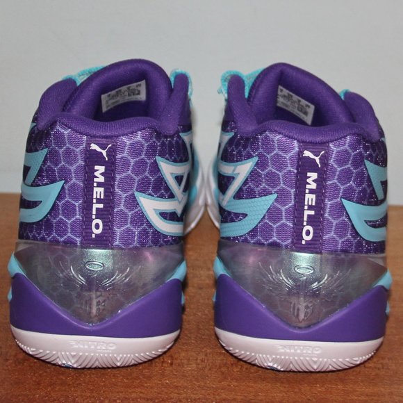 Puma MB.02 Queen City Basketball Shoes Mens 9 Blue Melo LaMelo Ball main image 6